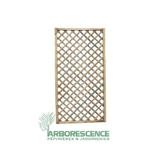 TREILLIS PIN AVEC CADRE 90*180CM